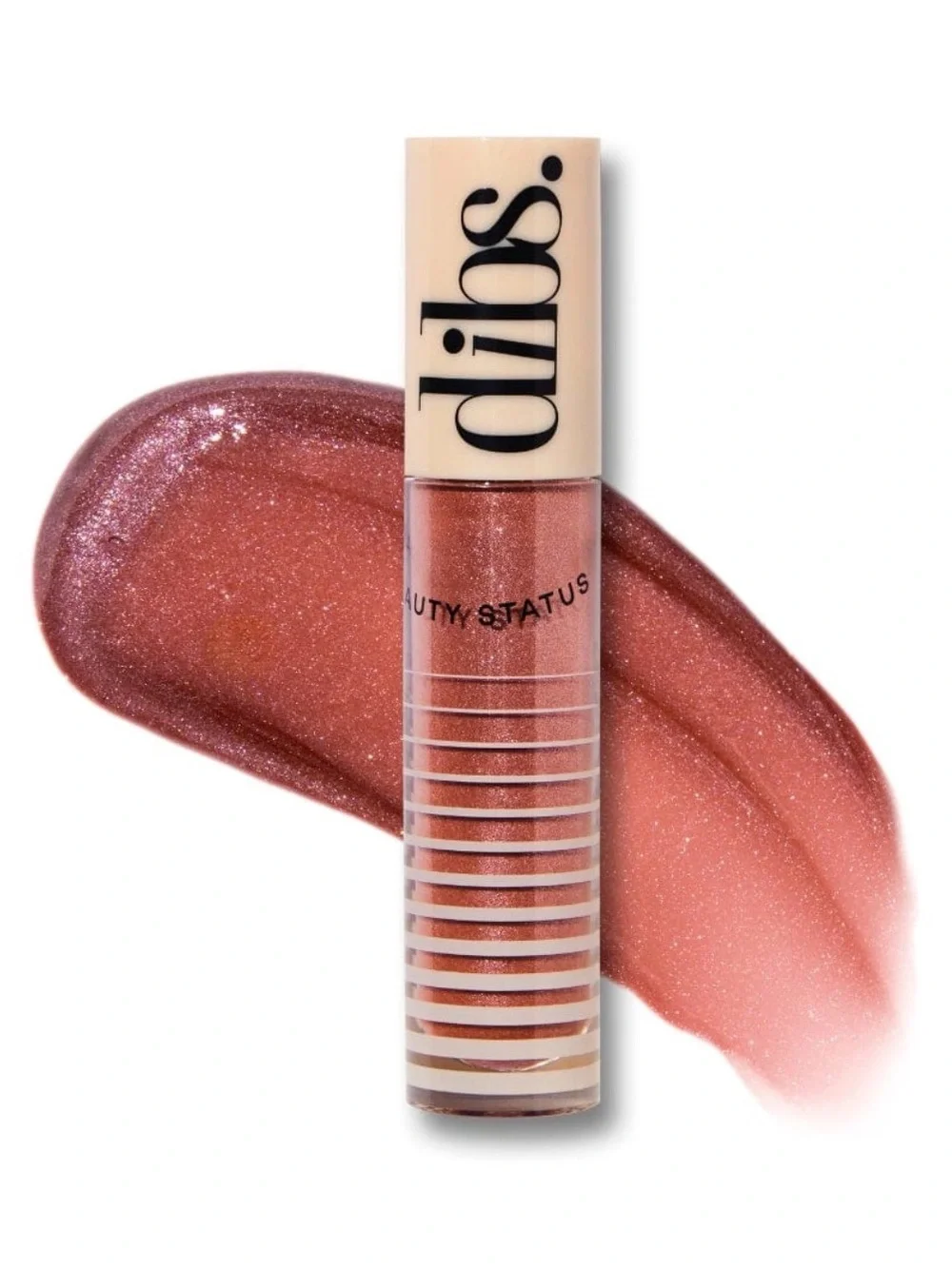 Dibs Go To Glossy Balm in shade mims